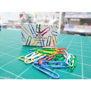 ลวดเสียบกระดาษ Colored Paper Clips