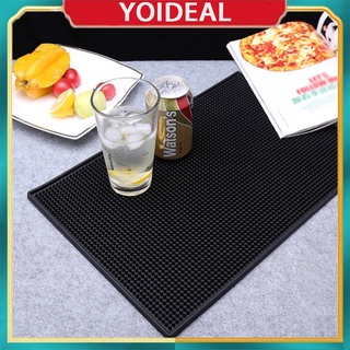 Bar Mat แผ่นยางกันลื่น แผ่นรองบาร์ บาร์แมท แผ่นรองเคาเตอร์บาร์ ร้านชานม กาแฟแผ่นยางรองเชคเกอร์ แผ่นรองเคาเตอร์บาร์