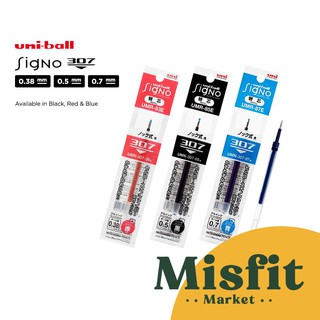 Uniball ปากกาเจล UMR-83E 85E 87E 0.38 0.5 0.7 มม. สําหรับ Signo 307