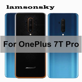 (Original) Body ฝาหลัง OnePlus 7t Pro 7Tpro ฝาหลังแบตเตอรี่แก้ว พร้อมเลนส์กล้อง McLaren