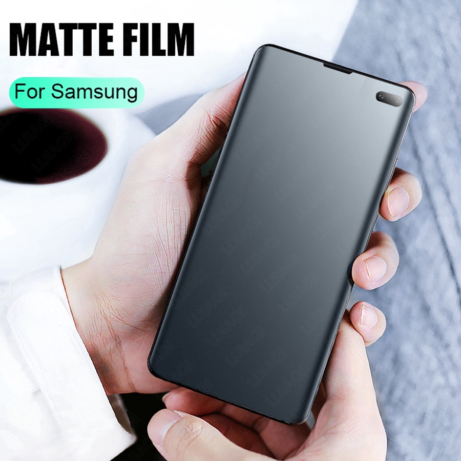 ฟิล์มกันรอยหน้าจอ ติดหน้าจอมือถือ แบบด้าน สำหรับ Samsung Galaxy S8 S9 S10 S20 S21 S22 S23 S24 Plus Note 8 9 10 20 Ultra