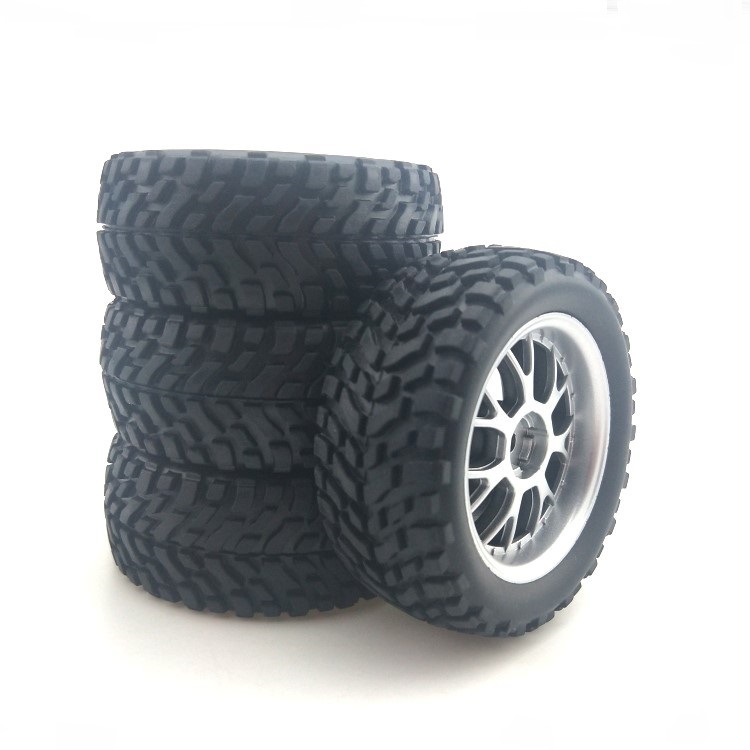 ยางล้อรถออฟโรด 75 มม. 4 ชิ้นสําหรับ Mn99S Hsp Hpi Wltoys 144001 Mn90 Rc