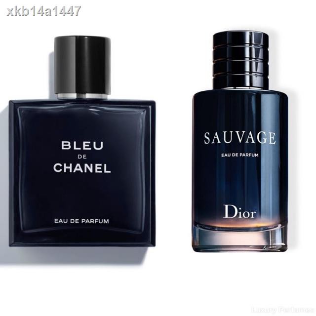 [Combo Edp 100ml 2 ชิ้น] SAUVAGE EDP + BLEU DE CHANEL EDP