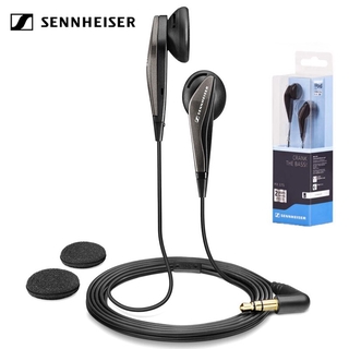 Original Sennheiser เซนไฮเซอร์ MX 375 MX375 In-ear Headphones Deep Bass Earphone Dynamic Sound  3.5mm Headset Black For IOS Android phones หูฟังซับวูฟเฟอร์สำหรับคอมพิวเตอร์