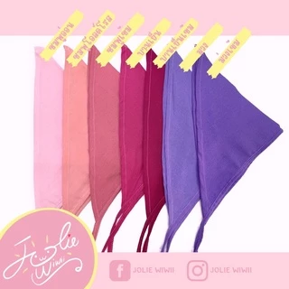 Jolie Wiwii (สินค้าพร้อมส่ง) ผ้าโพกผม ผ้าโพกหัว มีเชือกผูก สีเยอะมาก
