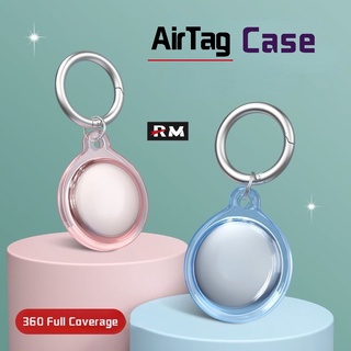 เคส Airtag แบบเต็ม ป้องกัน พวงกุญแจ เข้ากันได้กับ AirTags กระเป๋าสตางค์ ป้องกันรอยขีดข่วน ป้องกันการตก เคสใส แท็กอากาศ เคส