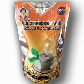 ถั่วเหลืองผสมงาดำ ชนิดผง 165g (แบบตักชง) ของเเท้ 💯%