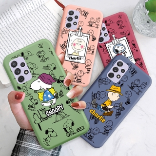 เคสซิลิโคนนิ่ม ลายการ์ตูนสุนัขสนูปปี้ สําหรับ Samsung Galaxy A72 A52 A71 5G A32 4G