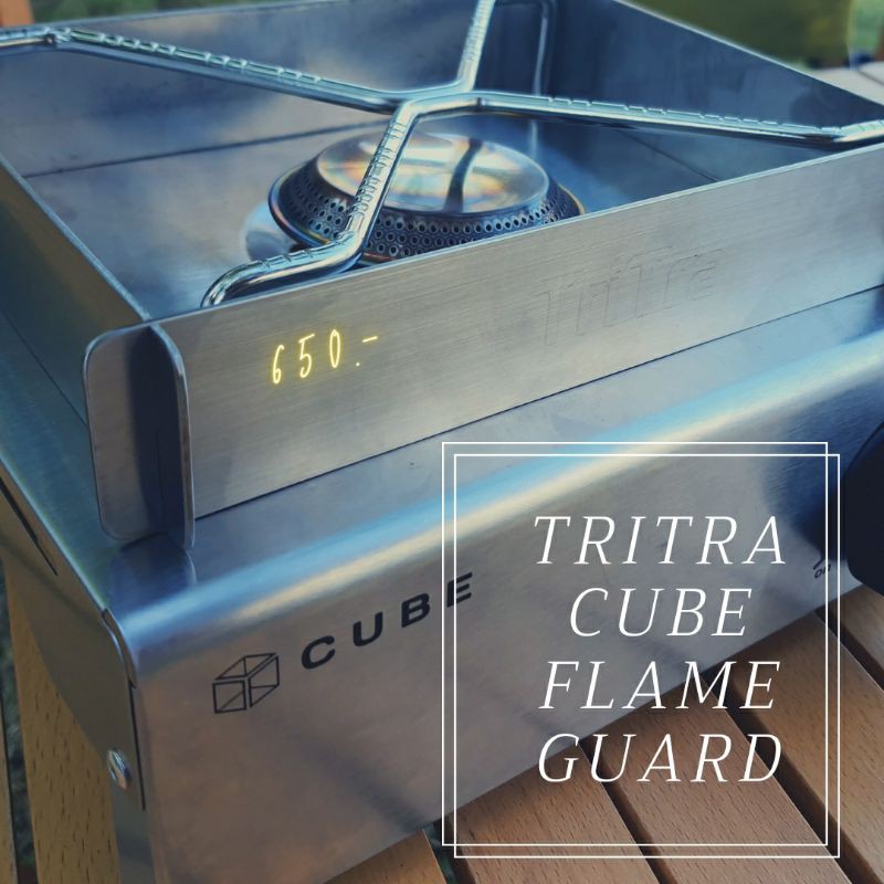 TriTra Cube Flame Guard บังลม ใช้กับเตาKovea Cube(เฉพาะบังลม)