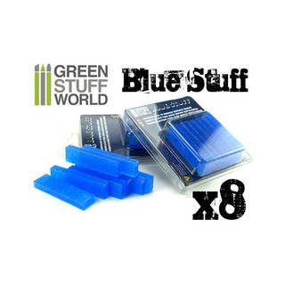 ตัวหล่อพิมพ์ แบบหล่อซ้ำใหม่ได้ ด้วยน้ำร้อน Blue Stuff Mold 8 bars