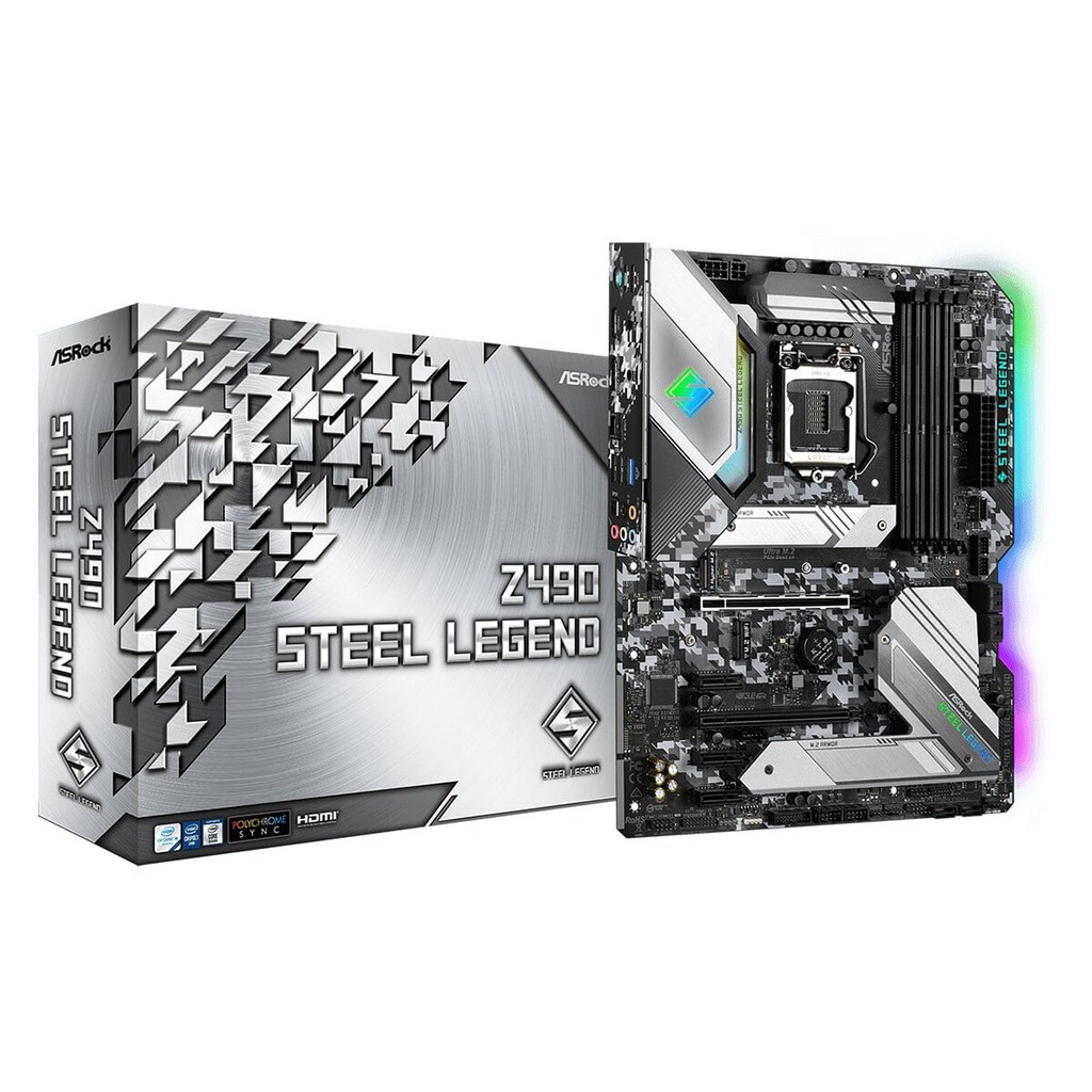 MAINBOARD 1200 ASROCK Z490 STEEL LEGEND