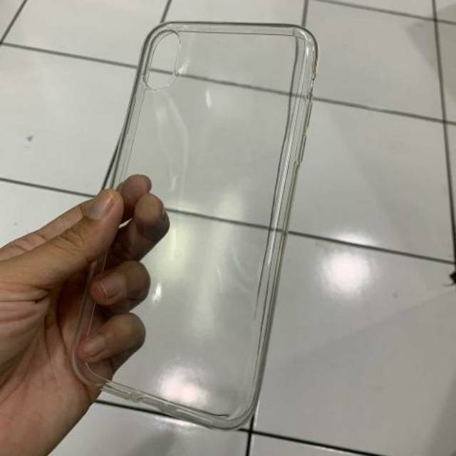 IPhone X / XS / XR / XS Max Extra Case Clear Soft Case TPU Silicone Jelly Transparent