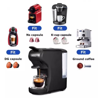 เครื่องชงกาแฟแคปซูลสดไฟฟ้าอัตโนมัติ เครื่องบดกาแฟ Capsule Coffee Machine