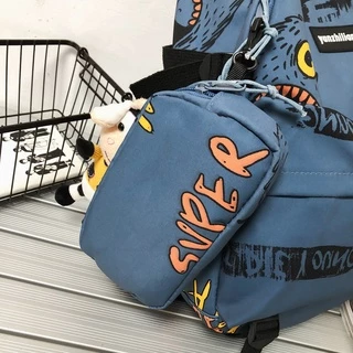 ⚡️แถมพวกกุญแจตุ๊กตา ⚡️ความจุสูงกระเป๋าเป้ผู้ชาย Backpack กระเป๋าเป้แฟชั่น ใหม่ ทรงเรียบ จุของได้เยอะ ระบายอากาศดี กันน้ำ