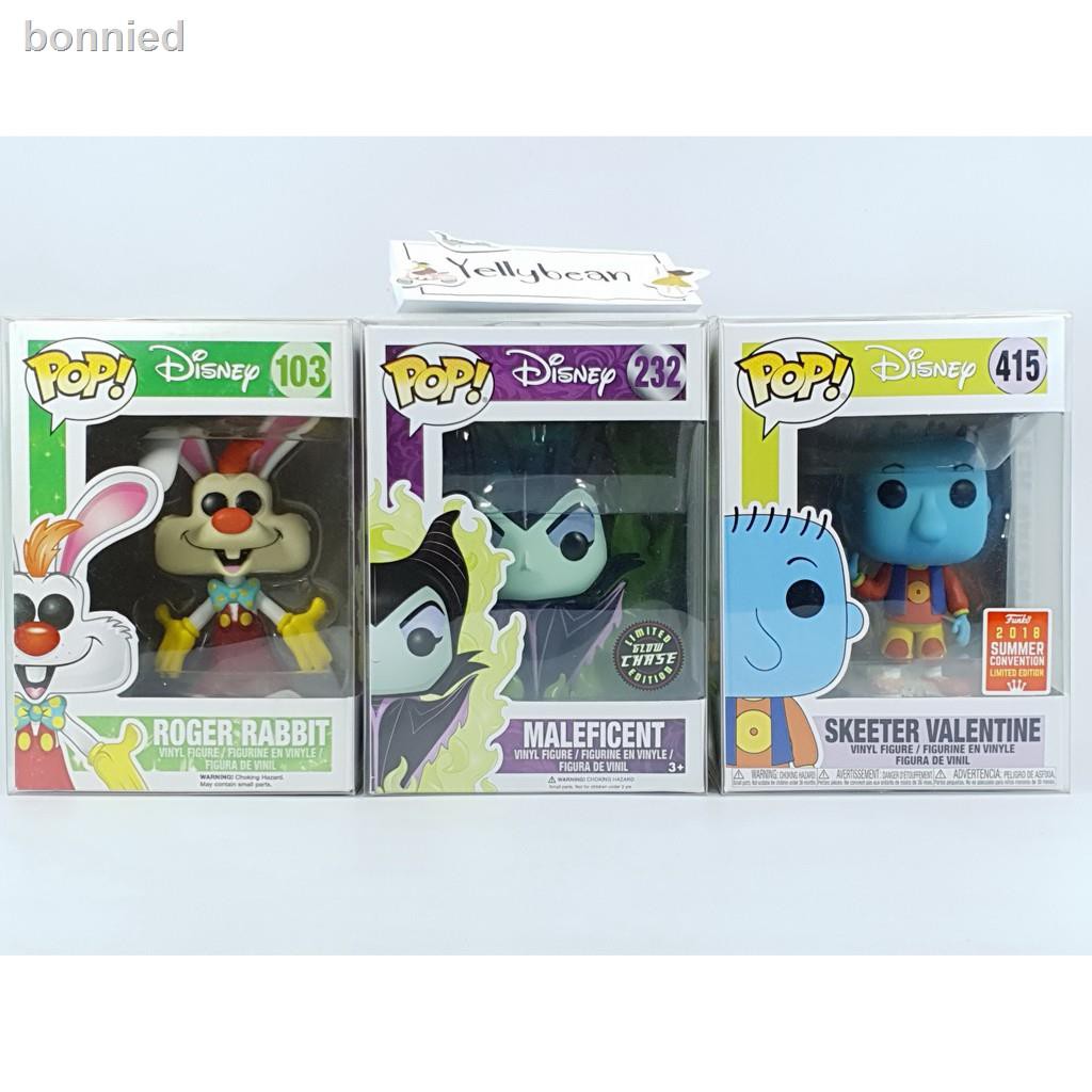จัดส่งที่รวดเร็ว☁Funko Pop! - Disney : Roger Rabbit : Doug : Maleficent