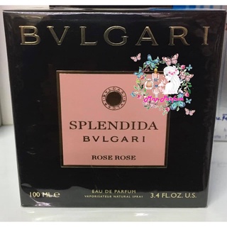 Bvlgari Splendida Rose Rose Eau De Parfum 100 ml. ( กล่องซีล ) ..