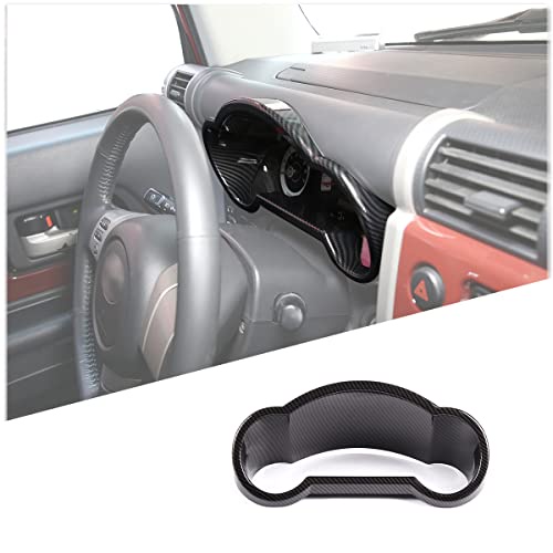 ABS คอนโซลกลาง Dash Board Trim กรอบสําหรับ Toyota FJ Cruiser 2007-2021 Dashboard แผง Trim ฝาครอบ