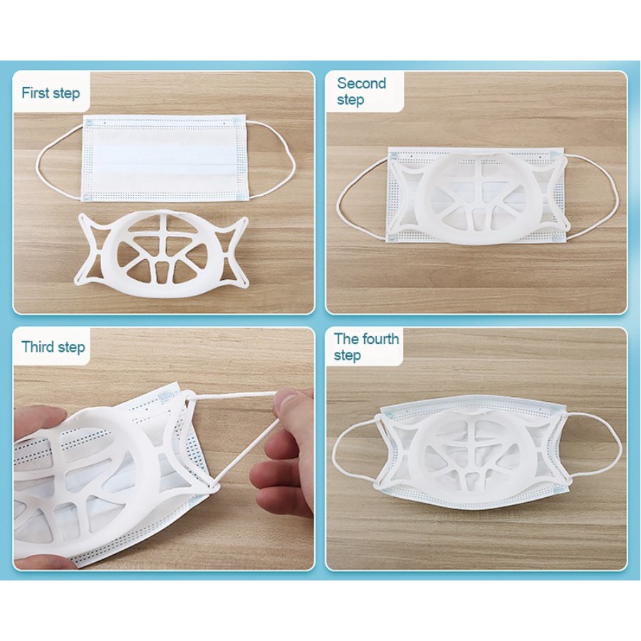 ส่งด่วนในไทยซักได้)3D M ask Holder รูปที่ 5