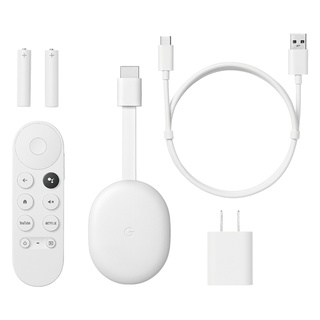 Google Chromecast with Google TV 4K สีขาว Snow GA01919 US อุปกรณ์สตรีมมิ่ง ของใหม่ ของแท้ ราคาถูกที่สุด ส่งฟรี img 2