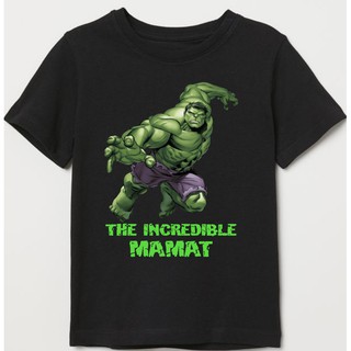 เสื้อยืด พิมพ์ลาย The Incredible Hulk สําหรับเด็ก