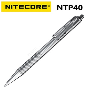 Nitecore Ntp40 Tc4 ดินสอไทเทเนียมอัลลอย สําหรับตั้งแคมป์กลางแจ้ง