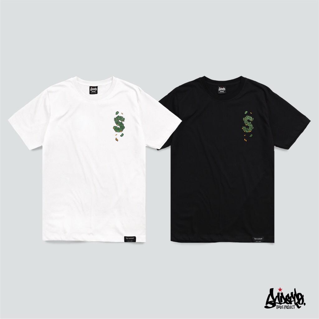Just Say Bad เสื้อยืดลาย รุ่น Gun tea สีดำ สีขาว ( ลิขสิทธิ์ของแท้ ...