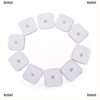 แผ่นซิลิโคนเจลนวดไฟฟ้า 10 ชิ้น