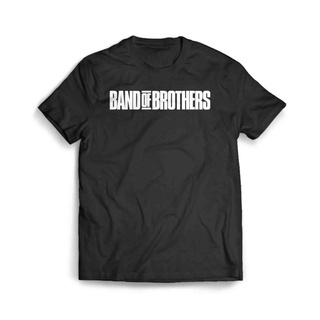 เสื้อผ้าผชเสื้อยืด พิมพ์ลายวง Band Of Brothers แฟชั่นสําหรับผู้ชายS-5XL