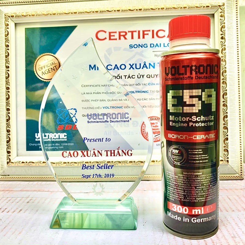 ตัวป้องกันเครื่องยนต์ Voltronic E59 Moto-Schutz - เคลือบเซรามิกเครื่องยนต์