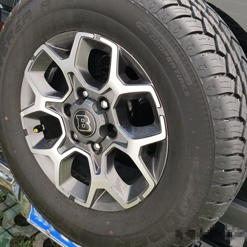 1X 75 มม.AMG ล้อ Hub Caps ฝาครอบสติกเกอร์สัญลักษณ์สําหรับ Mercedes ราคา ถูกที่สุด ดีลบีเคเค แกลเลอรีภาพที่ 9