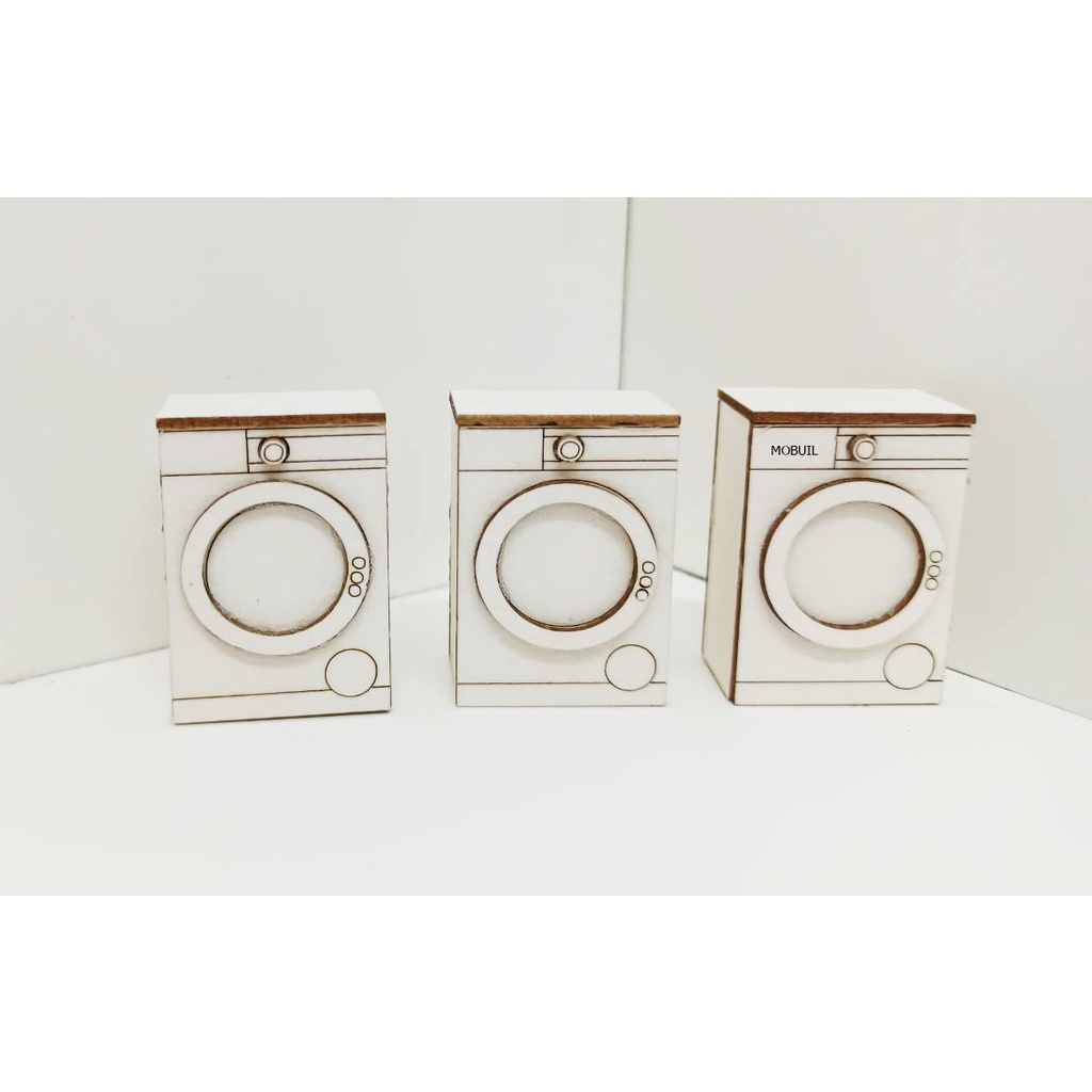 โมเดลเครื่องซักผ้า วัสดุกระดาษ SCALE1:25/1:50/1:75