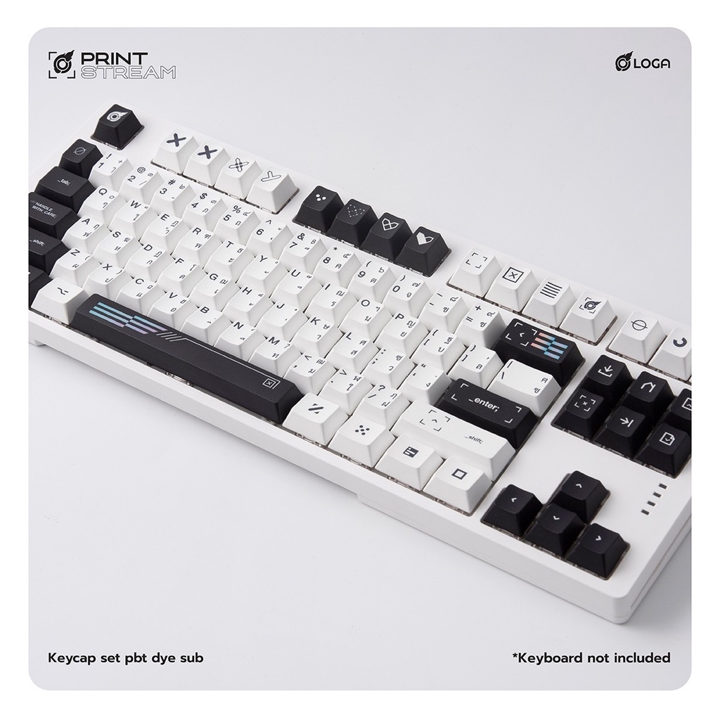 LOGA PBT DYESUB SPECIAL SET KEYCAP Vol. 1 (Cherry Profile ENG/TH )