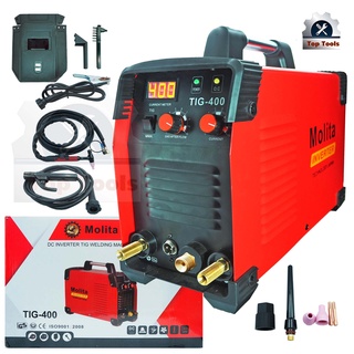 MOLITA ตู้เชื่อมอาร์กอน 2 ระบบ รุ่น TIG-400 ตู้เชื่อมไฟฟ้า Inverter MMA-400A