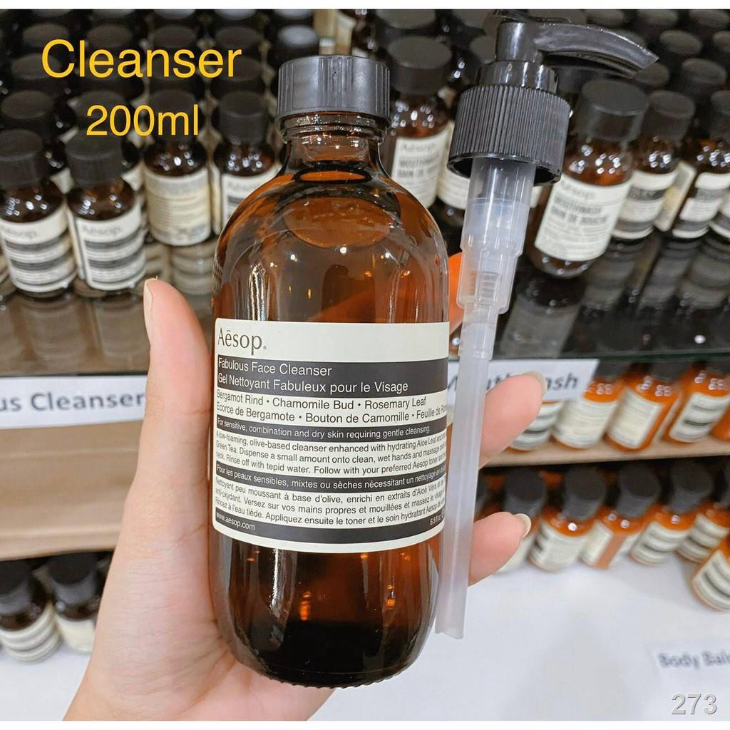 Aesop Cleansing  200 ml.  (พร้อมหัวปั๊ม)  แท้ 1,265 บาท  Parsley Seed Anti-Oxidant Facial Toner จากแบรนด์ AESOP   สา