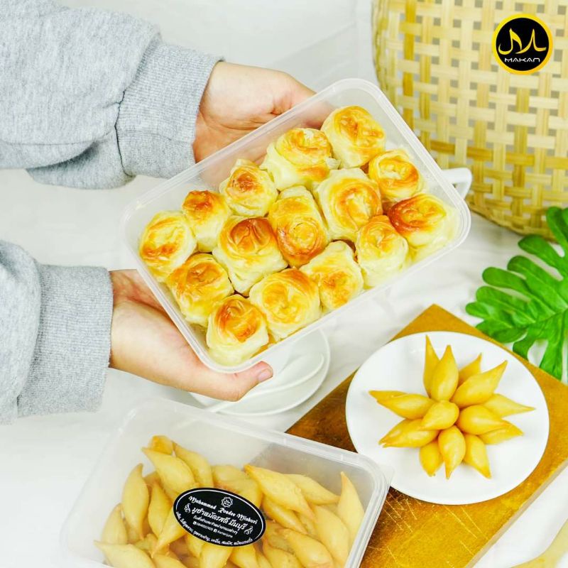 โรตีกุหลาบ มูฮำหมัดรสดี กล่องละ 500 กรัม
