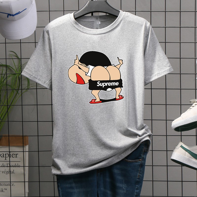 เสื้อยืดคอกลมลายสุตฮิต+แฟชั่น