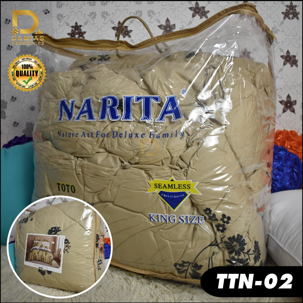 TOTO NARITA/ SELIMUT /BLANKET TEBAL SIZE KING HU TOTO TRAVEL