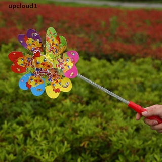 [upcloud1] ของเล่นกังหันลม มีไฟกระพริบ Led สุ่มสี