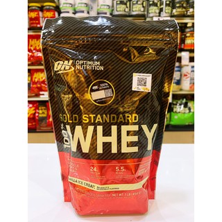 Optimum Gold Standard Protein 1 Lbs. โปรตีนสร้างกล้ามเนื้อไขมันต่ำ