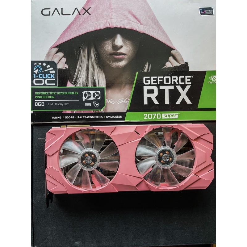 RTX 2070 super galax pink edition