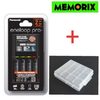 ถูกที่สุด ของแท้ Original  2hrs. พร้อมถ่าน AA 4 ก้อน Panasonic eneloop pro Battery Charger