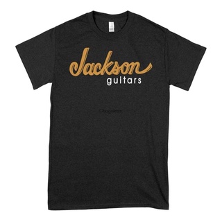 ROUND คอลูกเรือเสื้อยืด พิมพ์ลาย Jackson Guitars แฟชั่นฤดูร้อน สไตล์คลาสสิก สําหรับผู้ชาย และผู้หญิง (1)-4XL