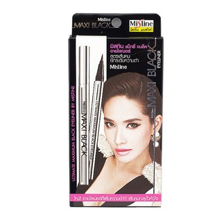 Mistine Maxi Black Eyeliner อายไลเนอร์ มิสทีน แม็กซี่ แบล็ค