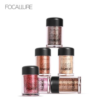 FOCALLURE อายแชโดว์กลิตเตอร์ ชนิดผง 15 สี