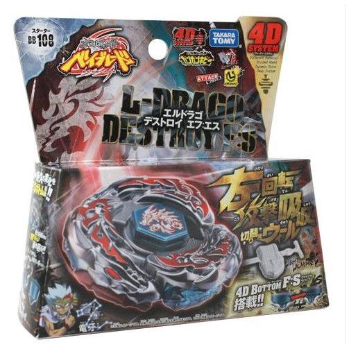 ทาการ่า โทมี่ เบรดเบลดTakara Tomy Japanese Beyblade BB108 L Drago Destroy Destructor F:S+Launcher