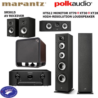 Marantz SR5015 + POLK MONITOR XT70 XT30 XT20 HTS12 system