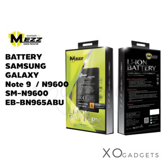 Mezz แบตเตอร์รี่ SAMSUNG GALAXY Note 9 / N9600 / SM-N9600 / EB-BN965ABU batt แบต NOTE 9 มีมอก รับประกัน1ปี