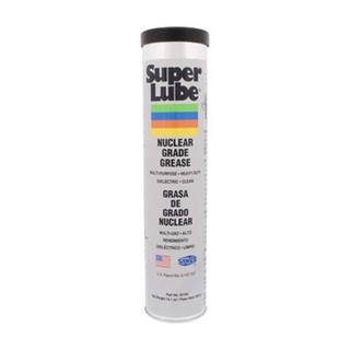 SUPER LUBE 42150 สูตร Synthetic Grease Nuclear Grade 400 g จารบีขาวเนื้อครีม แบบหลอดใส่ปืนยิงกาว