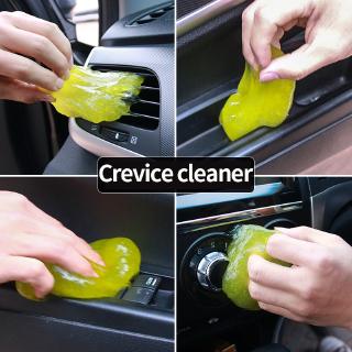 Car Cleaner Glue Panel Air Vent Outlet Dashboard Laptop Home Magic Cleaning Tool Mud Remover Car Gap Dust Dirt Cleaner Soft Gel