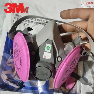 3m 6200 หน้ากากเชื่อมแก๊ส ซีเมนต์ กันน้ํามัน ป้องกันฝุ่น หน้ากากเชื่อม หน้ากากกันแก๊ส ใยแก้วจับคู่ 2097 ชุดสามชิ้น